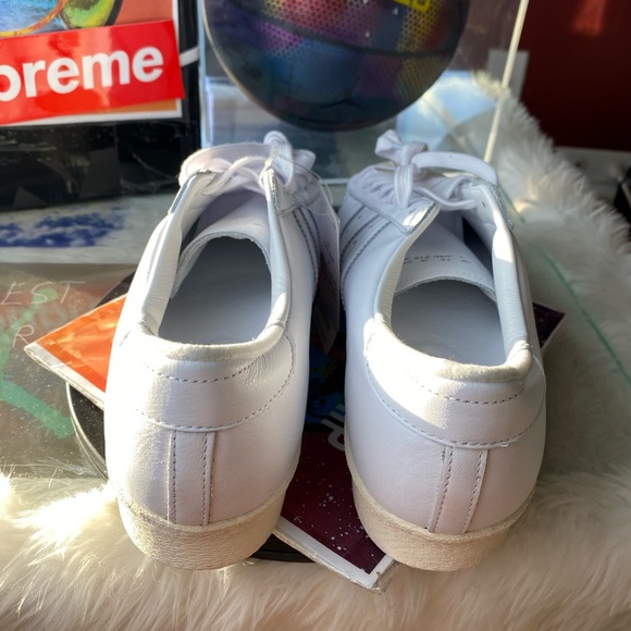 🆕 - Adidas Superstar 80s Recon - Flat White M 9.5 - Picture 3 of 8
